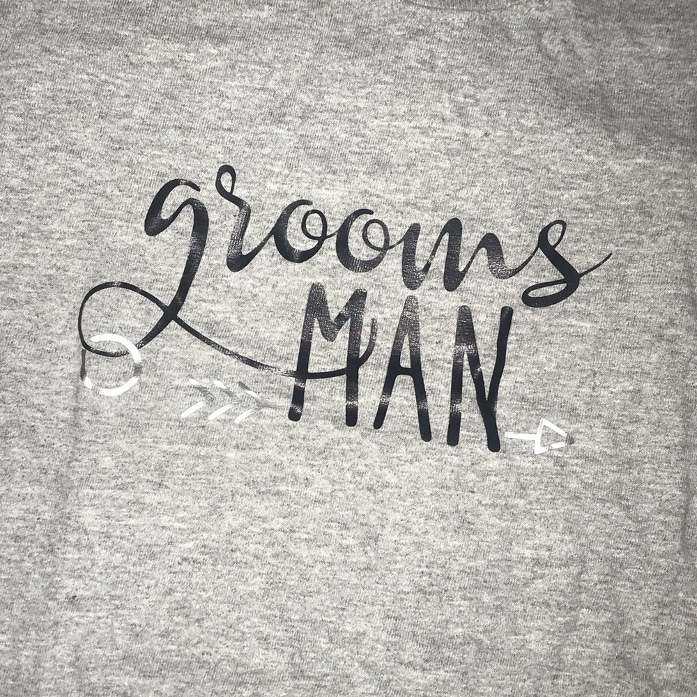 Groomsman tee shirt